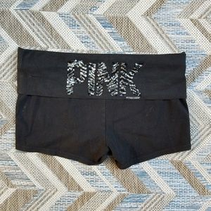 Foldover Sequence Yoga Shorts Victoria's Secret